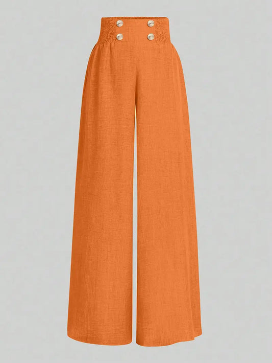 Chic Office Casual Wideleg Pants