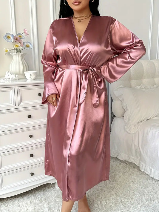Sexy Luxe Silk Robe
