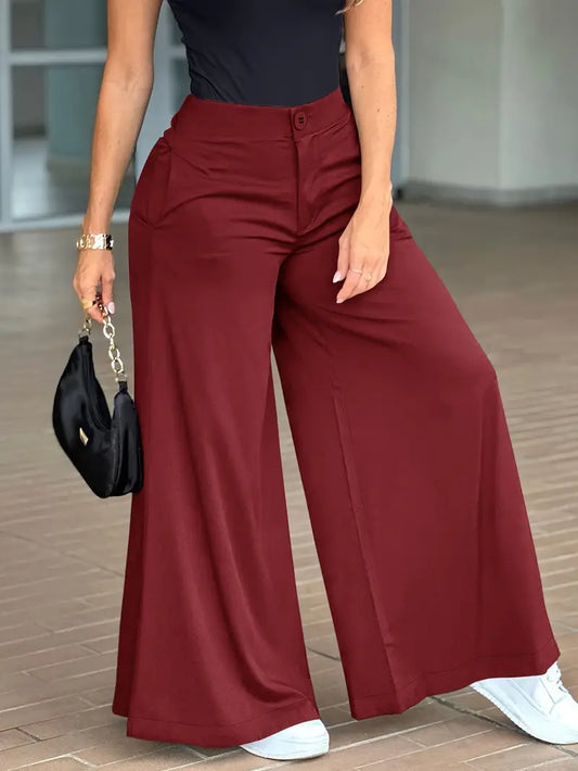 Casual Loose Fit Business Pants
