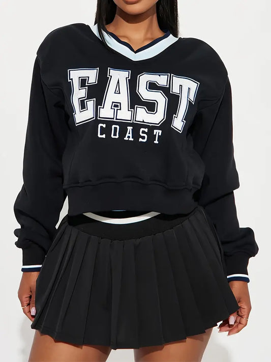 Chic Two Piece Sweater Skirt Set