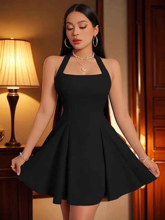 Backless Bubble Dress