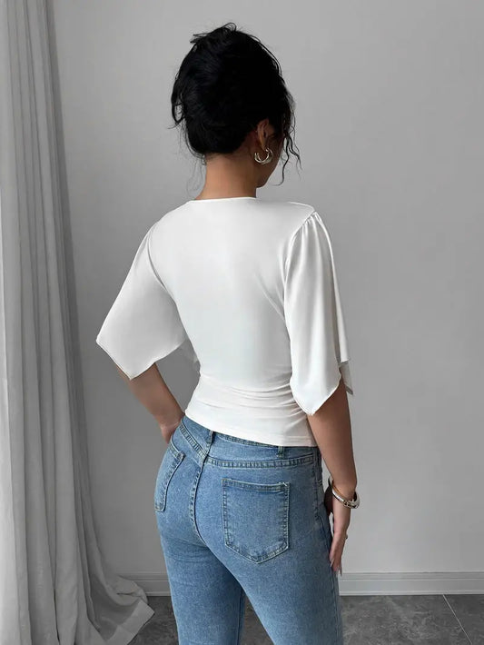 Sleek Elegant Two Set Chic Top