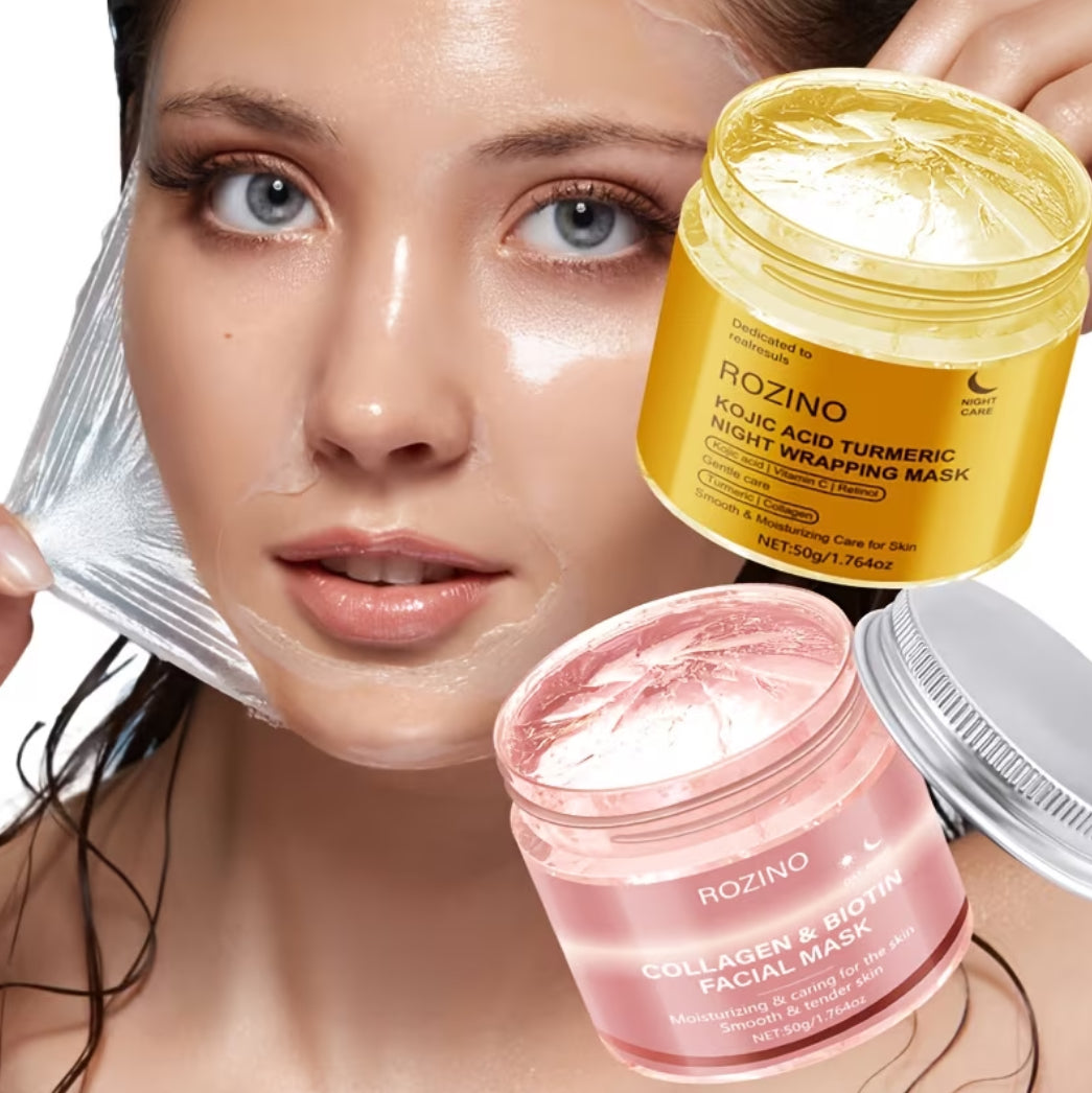 Kojic and collagen Peel Skincare Mask