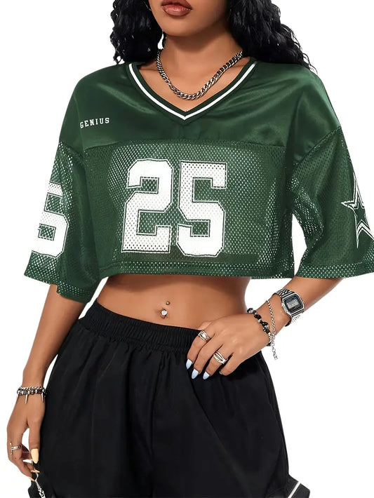 Chic Cropped Jersey