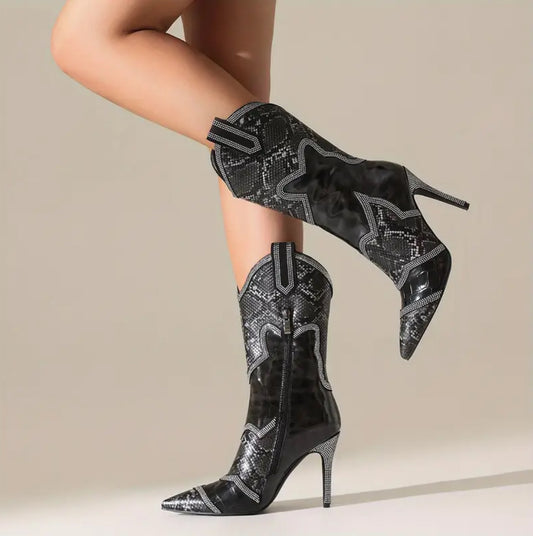 Luxe Limited Edition Leopard Print Boots