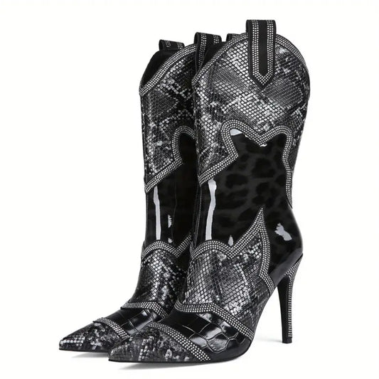 Luxe Limited Edition Leopard Print Boots