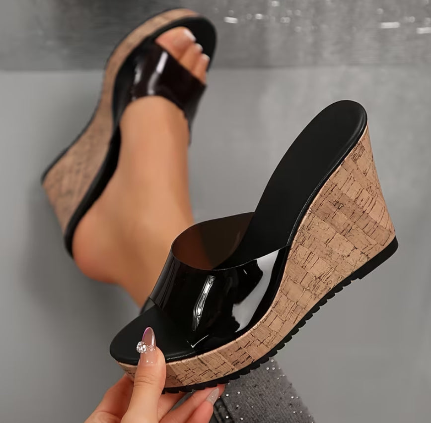Jelly Wedge Heels