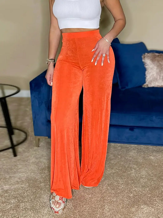 Elegant Velour Pants