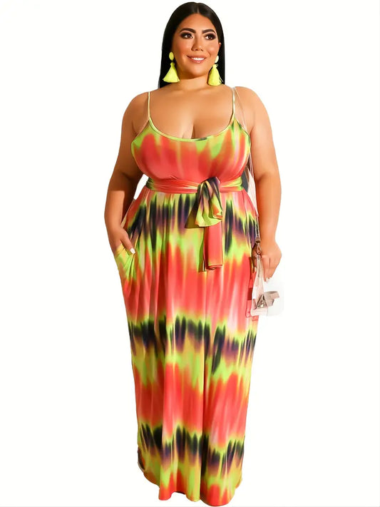 Stylish Ombre Tied Sundress