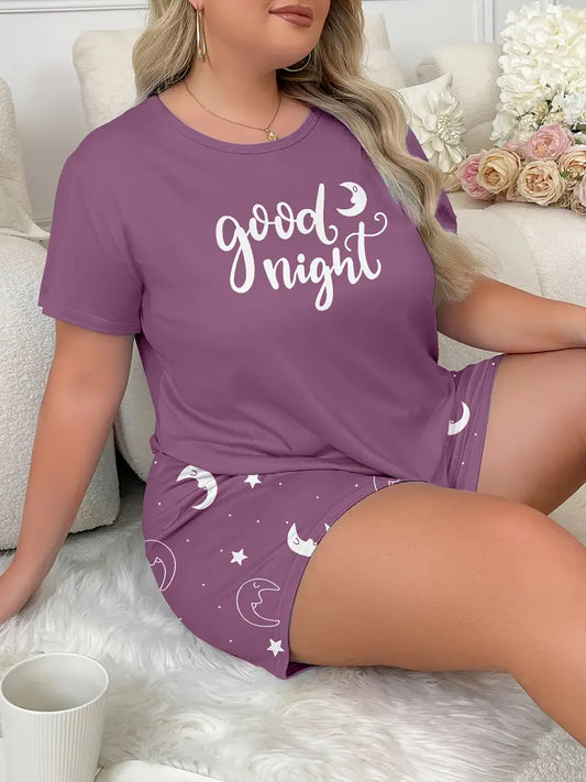 Comfy Pajama Shorts Set