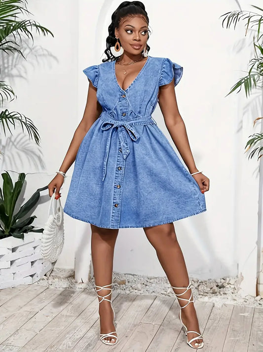 Denim Spring Dress