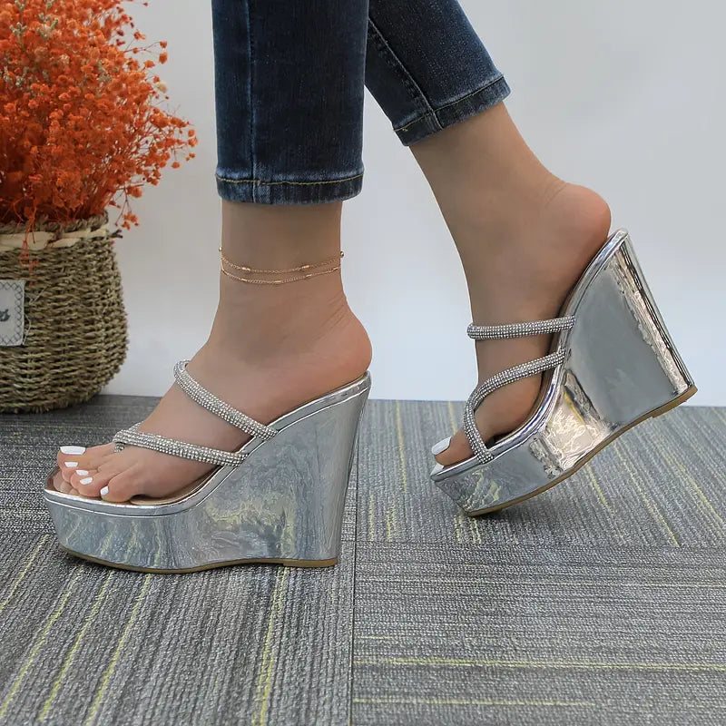 High Heel Open Toe Sandals