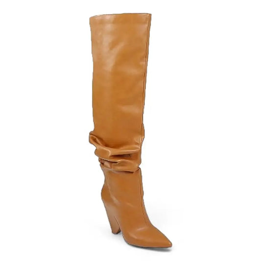 Gorgeous Sleek Knee High Leather Boots
