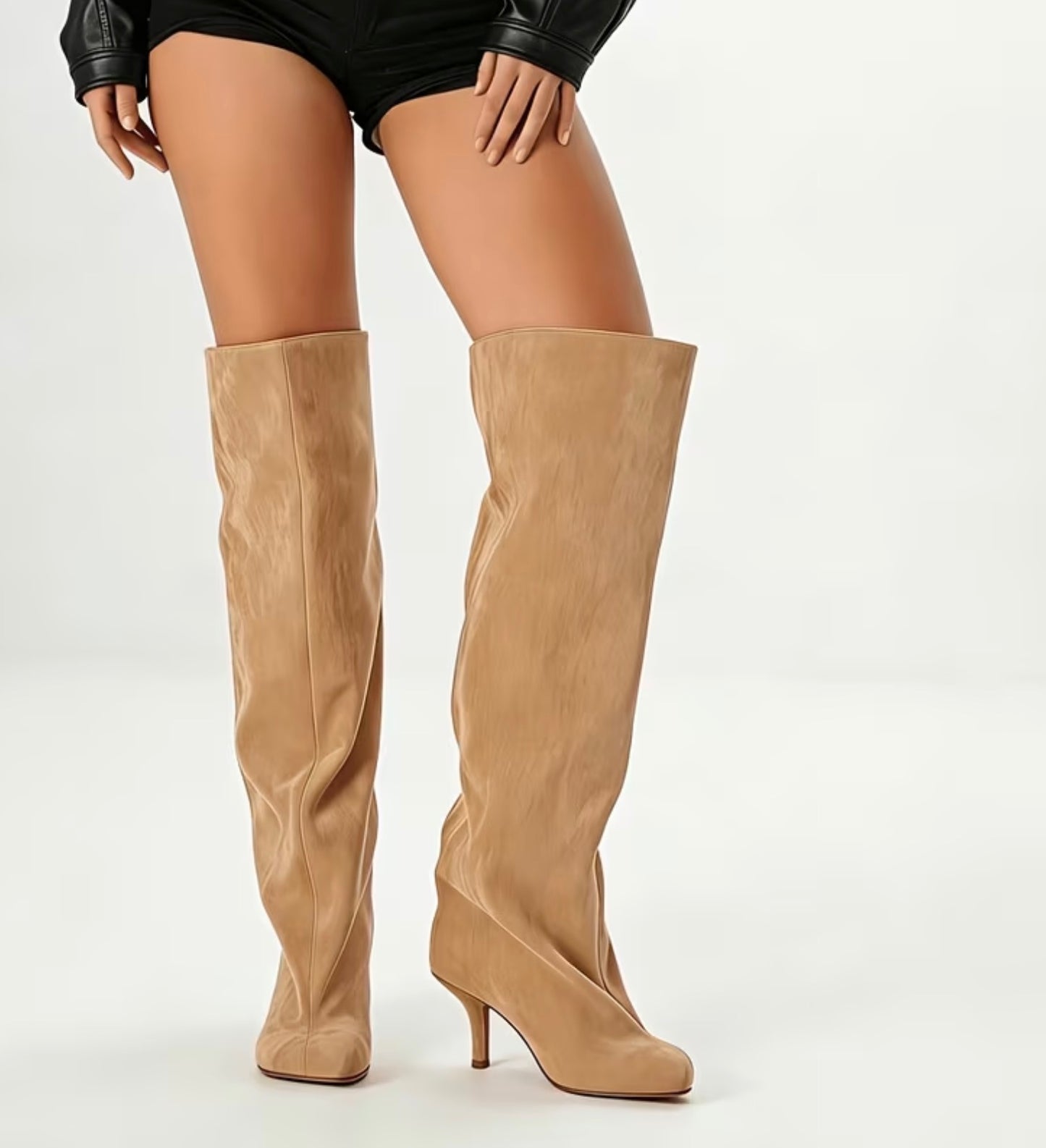 Luxe High Fashion Knee High Boots