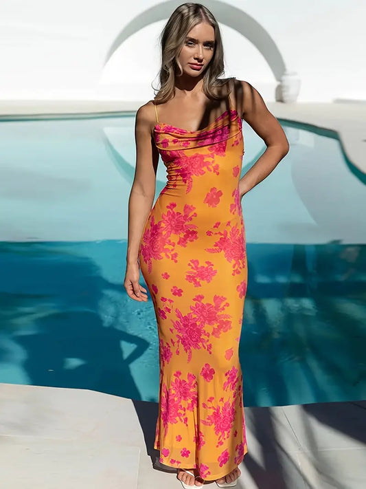 Luxe Tied Maxi Dress