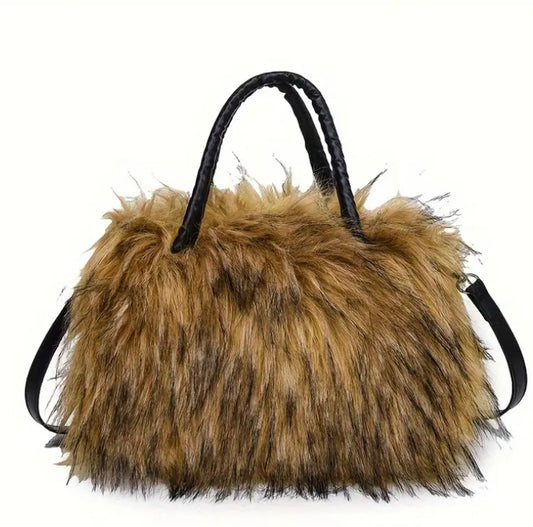 Bear Fur Luxe HandBag
