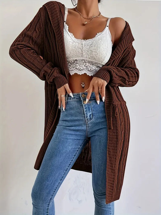 Sleek Knitted Cardigan