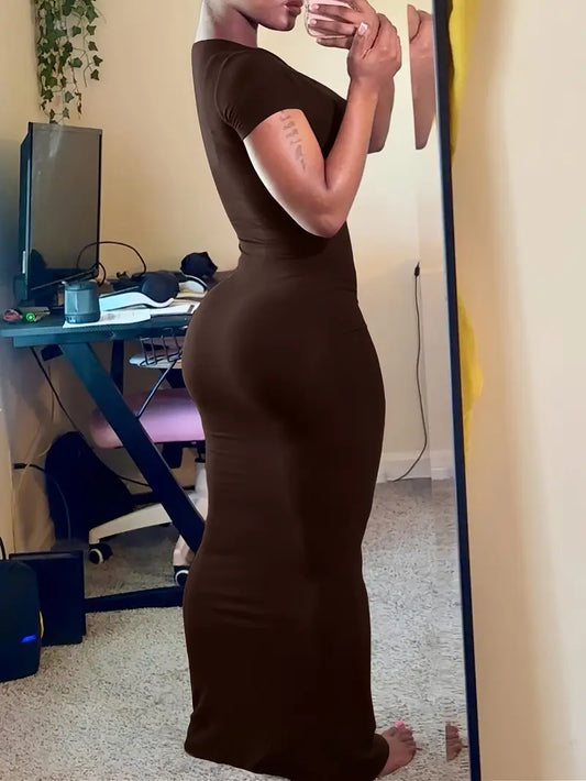 Sleek Elegant Fall Dress