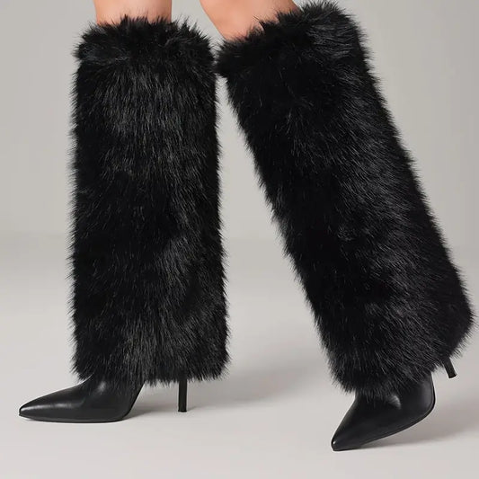 Luxe Fur Boots