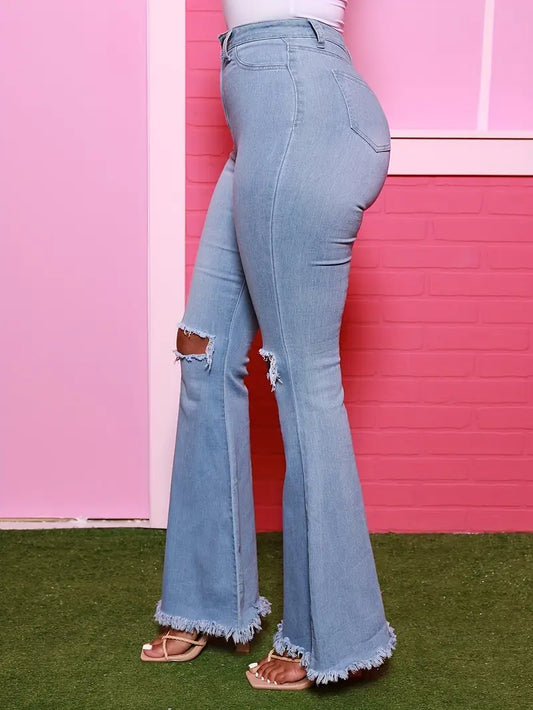 Autumn Flared Edgy Jeans