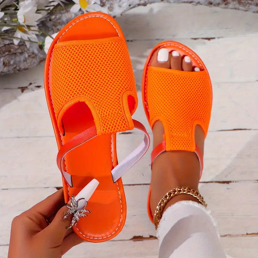 Slip On Mesh Beach Flats