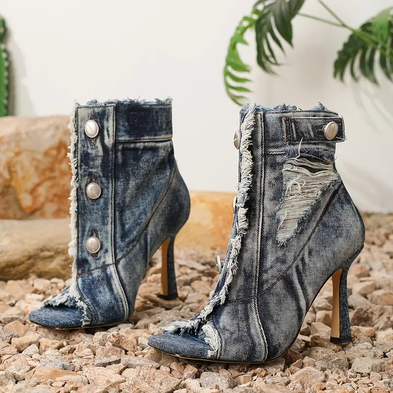 Denim Dream Heels