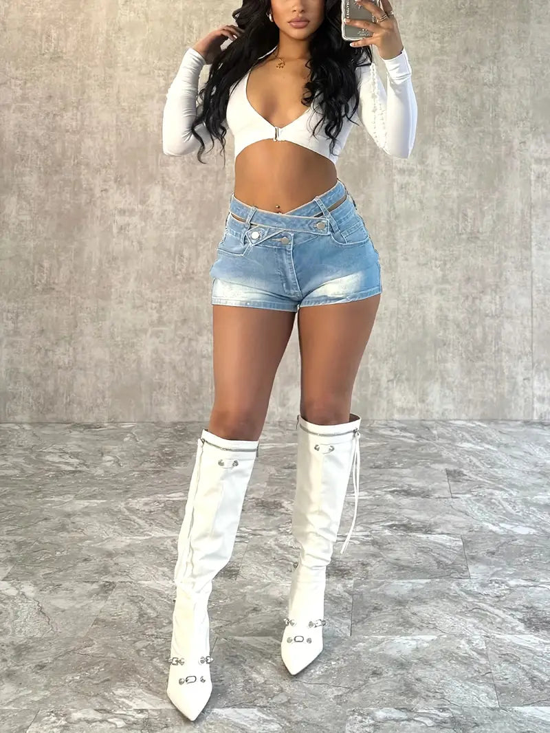 High End Edgy Trendy Shorts