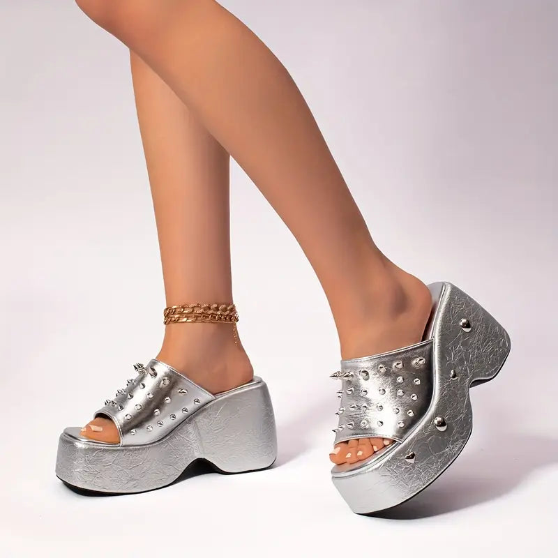 Retro Platform Sandals