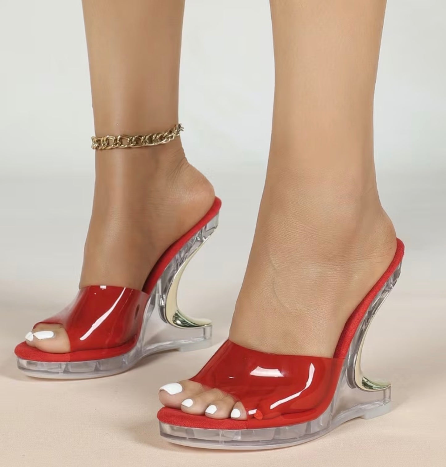 Fashion Icon Luxurious High End Jelly Heels
