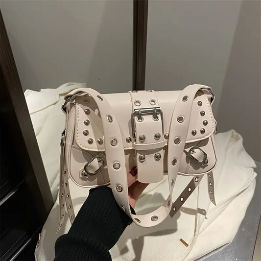 Edgy Leather Handbag