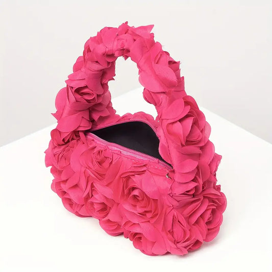 High Fashion Elegant Rose Petal Bag