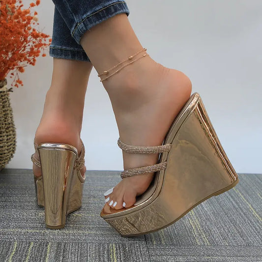 High Heel Open Toe Sandals