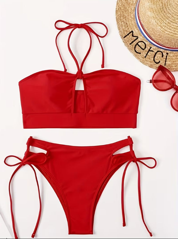 Chic Red Bikini