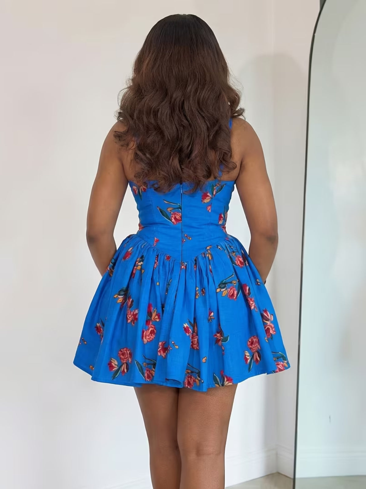 Sleek flowy Midi Dress