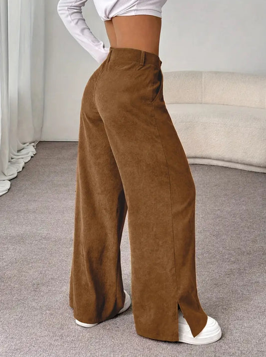 High Chic Corduroy Business Pants