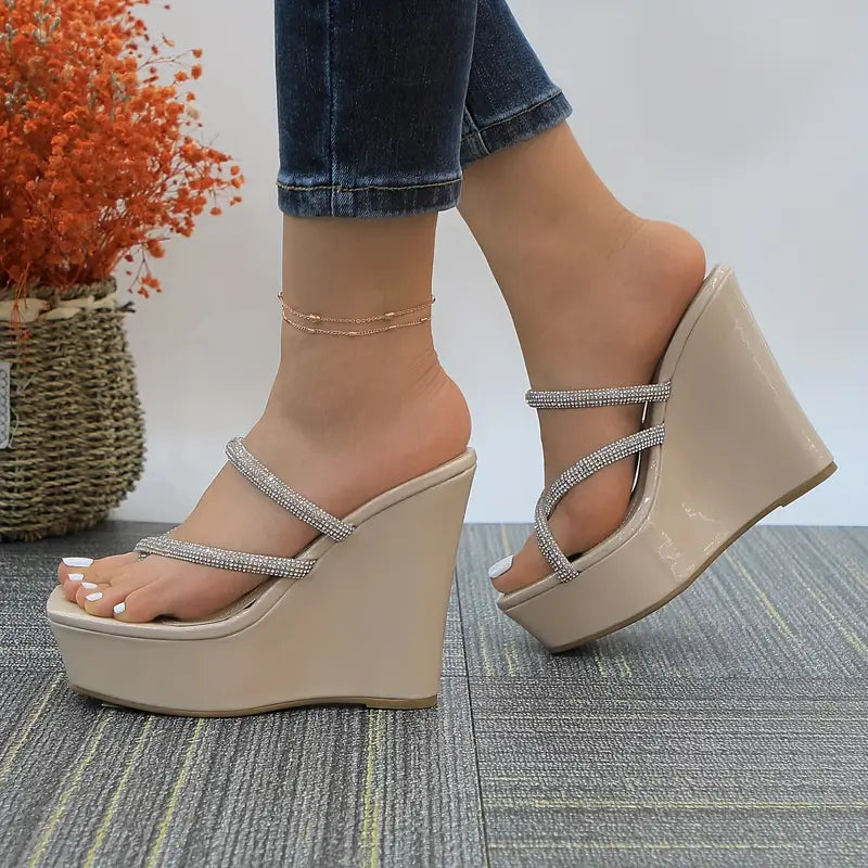 High Heel Open Toe Sandals