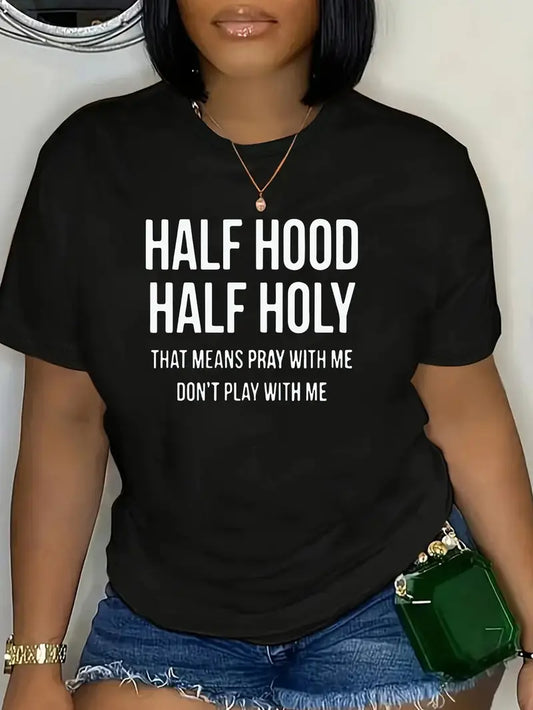 Half & Half Casual Tee