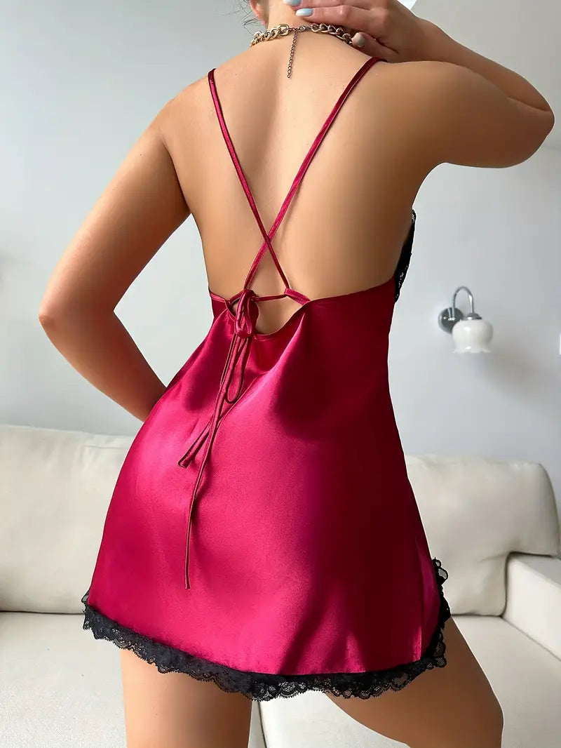 Sexy Satin Pajama Set