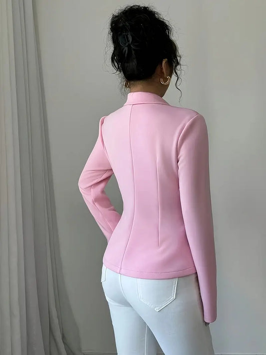 Chic & Savvy Pink Blazer