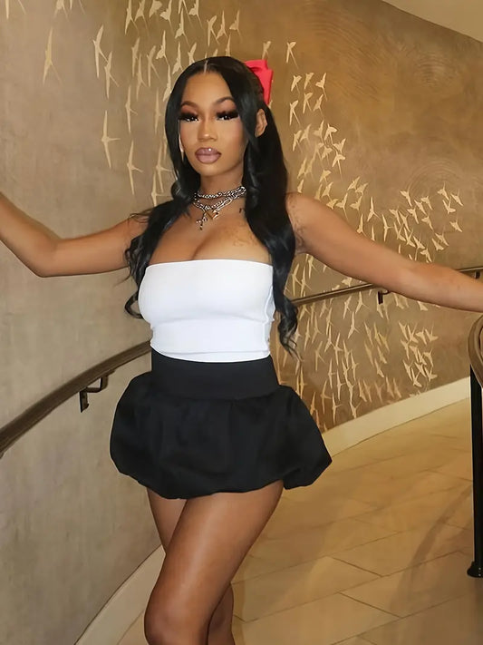 High Fashion Bubble Skirt