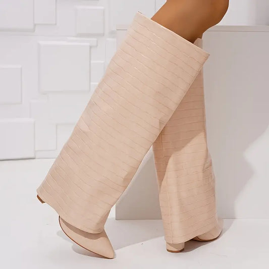 Luxe Fold Over Boots