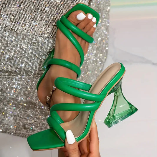 Elegant Pyramid Heels