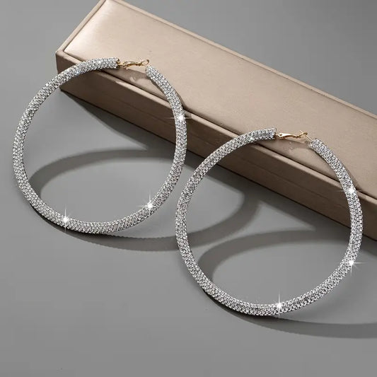 Diamond Cut Luxe Hoops