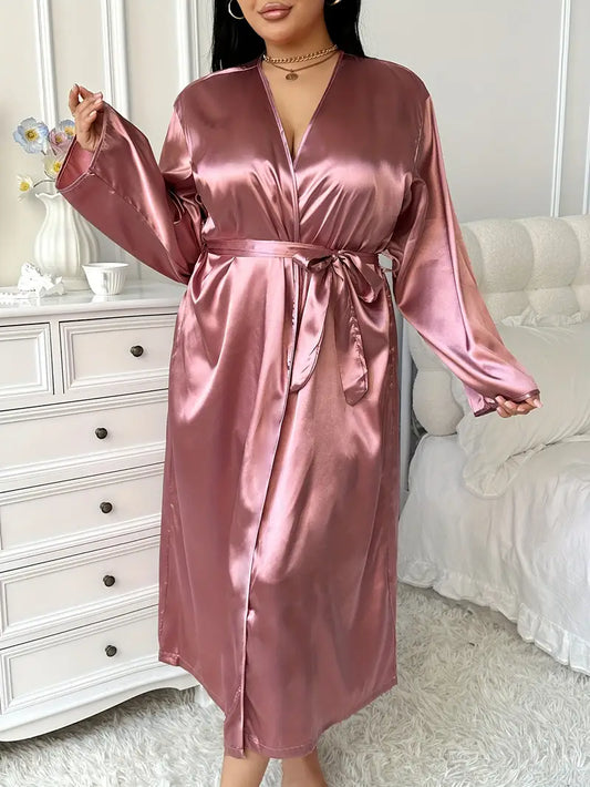 Sexy Luxe Silk Robe