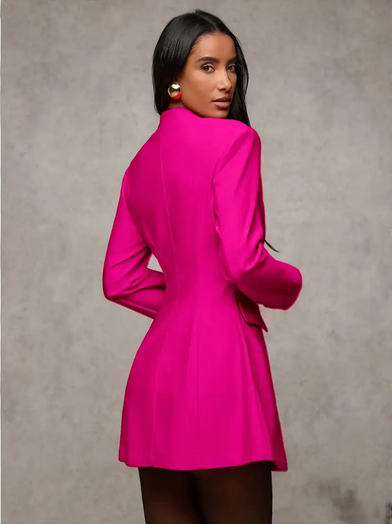 Office Chic Blazer Dress