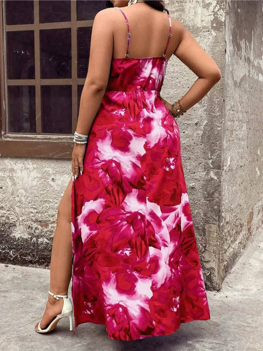 Chic Boho Split Summer Dress