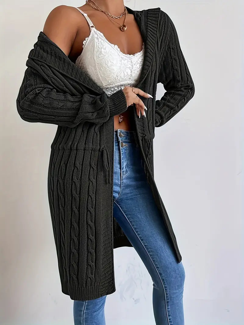Sleek Knitted Cardigan