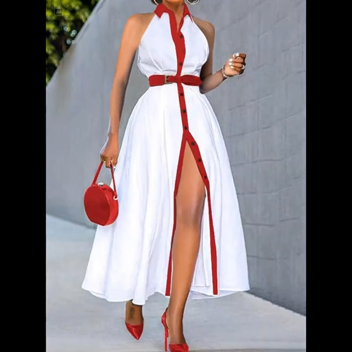 Elegant Sleeveless Maxi Dress