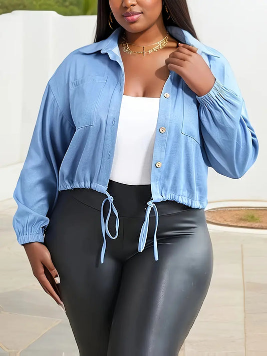 Chic Denim Top