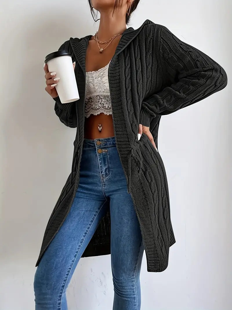 Sleek Knitted Cardigan